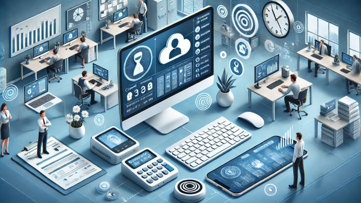 Cloud Based Time and Attendance | Free Payroll | 1SGD/Month
